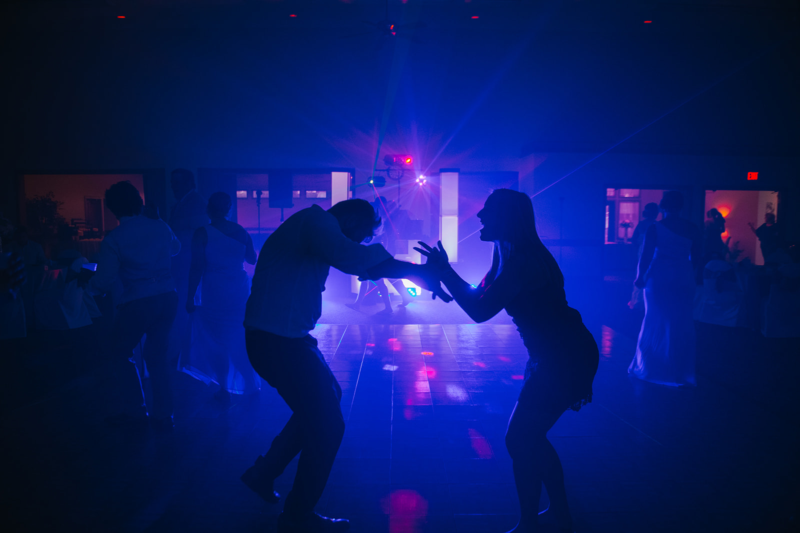 Dance Floor Lighting - Marino Brothers Wedding Disc Jockeys